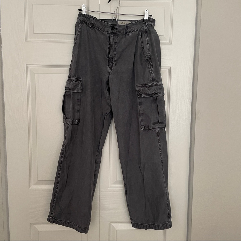 Madewell Gray Cargo Pants
